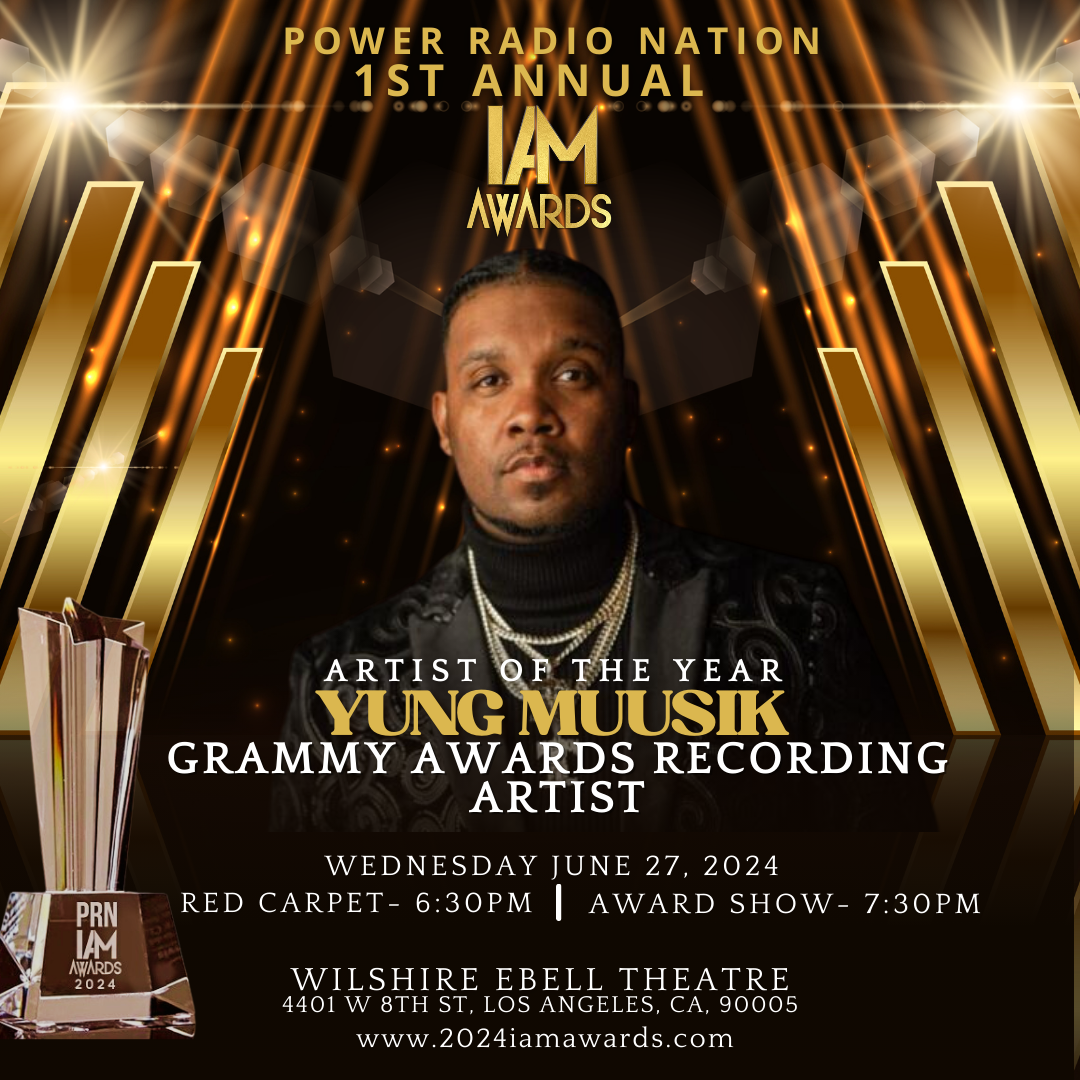 Yung Muusik Receives “Artist of the Year” Accolade at 2024 IAm Awards Ceremony in Los Angeles